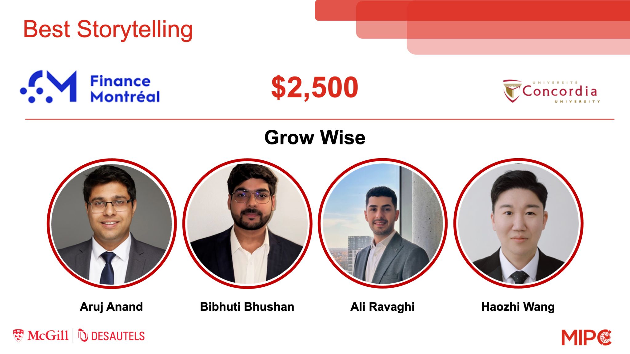 Best Storytelling Award